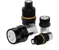 China Manufacturer VEP Flat Face Thread Locked Type Hydraulic Quick Couplings With Stable Function