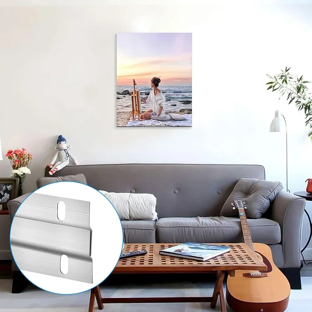 

For Art Display For Home Wall Decoration Heavy-duty Picture Hangers Installation Tools Included Rubber Bumpers For Protection