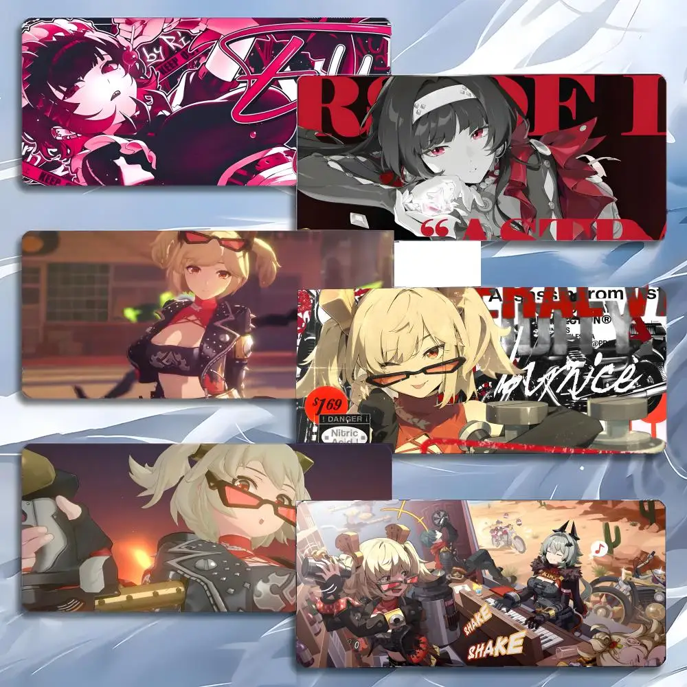 game stylish Z-Zenless Zone Zero Mouse Pad Mousepad Large Gaming LockEdge Thickened PC Table Desk Mat