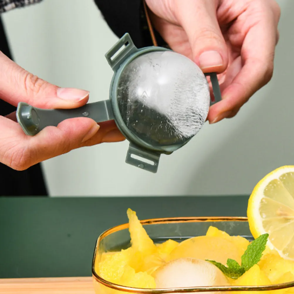 Molde para hacer bolas de hielo, molde profesional para cubitos de hielo redondos para whisky, refrescos, bebidas, resistente a la congelación, antideslizante, 12 Uds.
