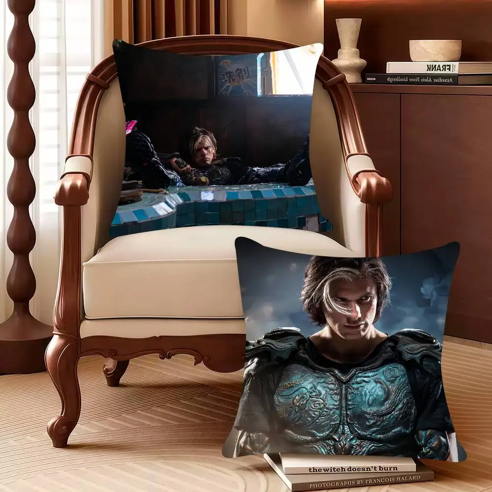 

O-Orelsan La fuite en avant Pillow Case Decor Protective Covers Comfortable soft for Sofa Living Room Home office