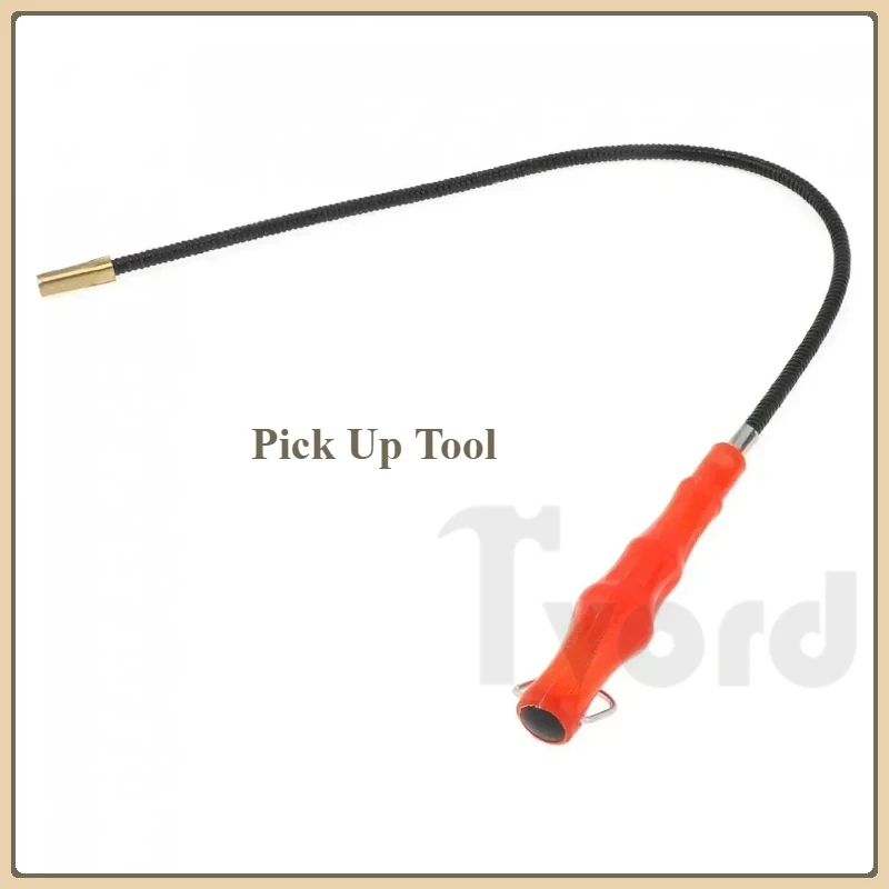 Strong Magnetic Pick Up Tool Flexible Magnet Spring Grip Grabber Hand Tools for Picking Up Nut Bolt Adjustable Pickup Rod Stick