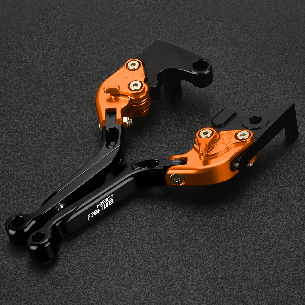 

For KTM 890 ADVENTURE R 2020 2021 2022 2023 2024 890ADVENTURER CNC Adjustable Folding Extendable Brake Clutch Levers Handlebrake