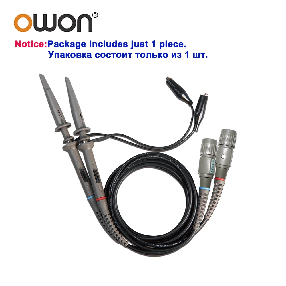 OWON Oscilloscope Accessories Passive Probe 40MHz 70MHz 100MHz 200MHz 300MHz 10:1 Probes for XDS HDS Series Oscilloscopes