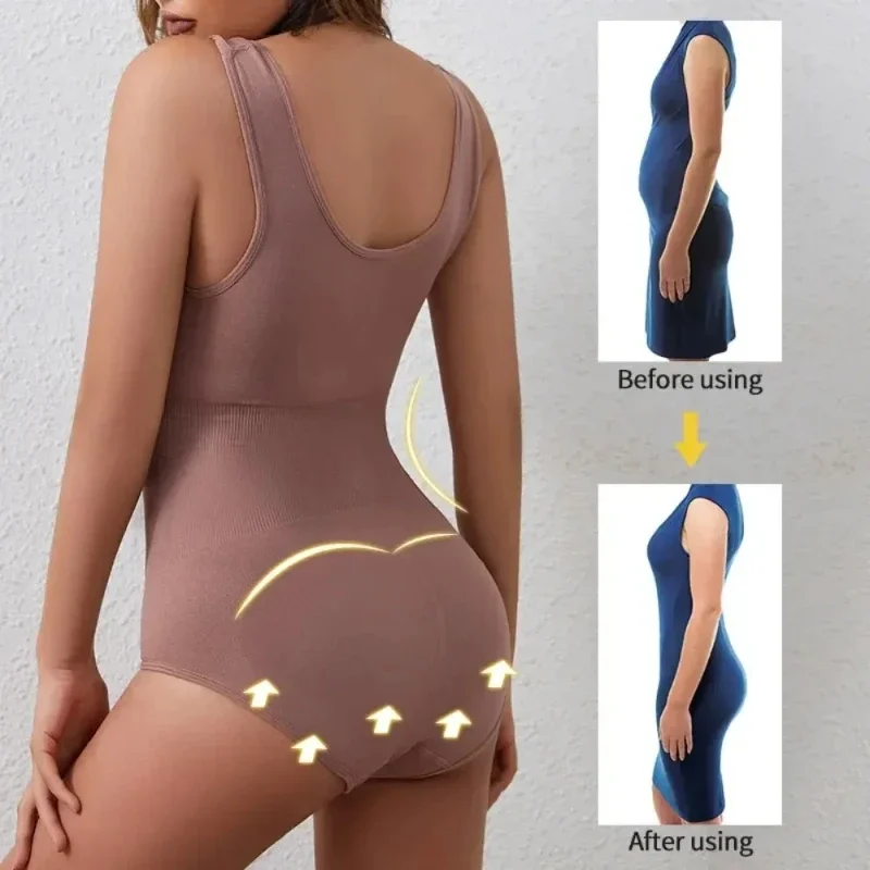 2 pezzi dimagrante Body donna un pezzo Shapewear corsetto riducendo Body Shaper modellazione biancheria intima Tummy Control mutandine slip