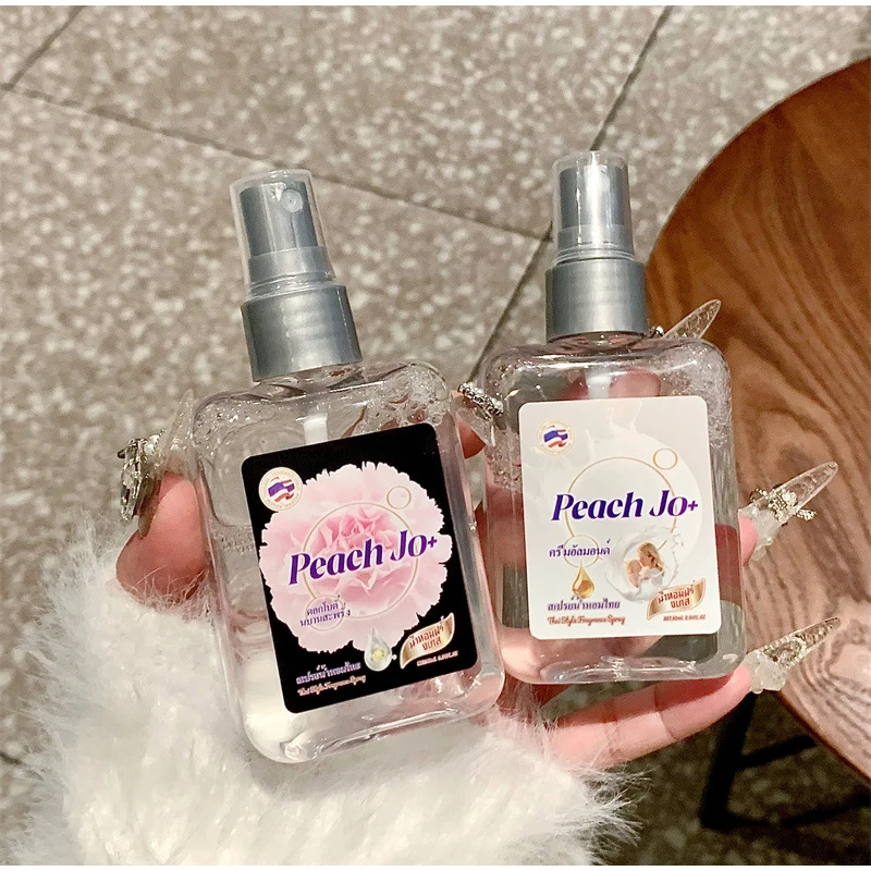 Damski perfumowany spray do ciała z motywem mlecznego kwiatu, bez alkoholu, zapach piwonii mlecznej, woda toaletowa, trwały urok, perfumy.