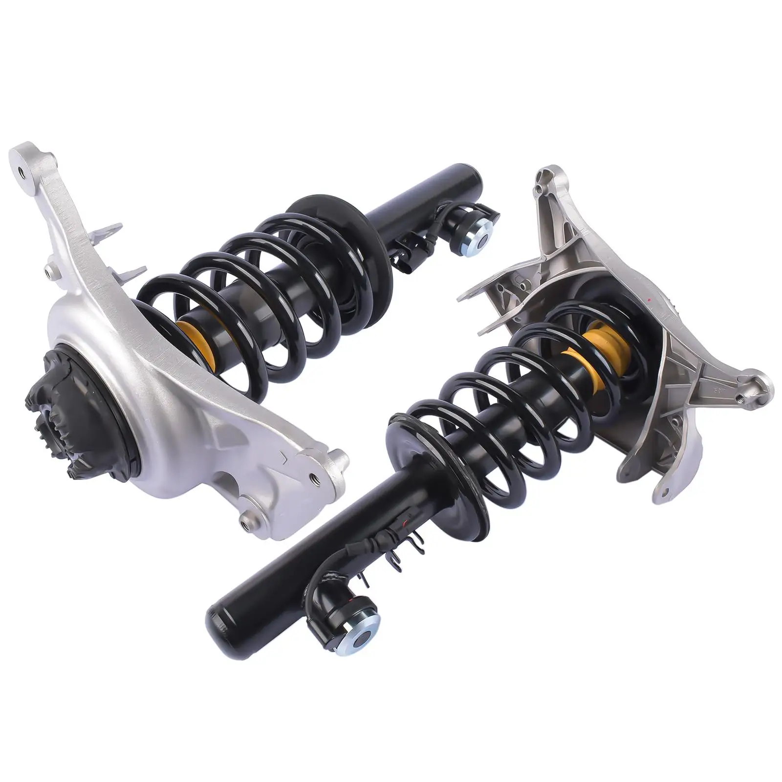 AP01 Pair Front Left+Right Electronic Shock Absorbers Assembly For Audi A4 A5 2.0