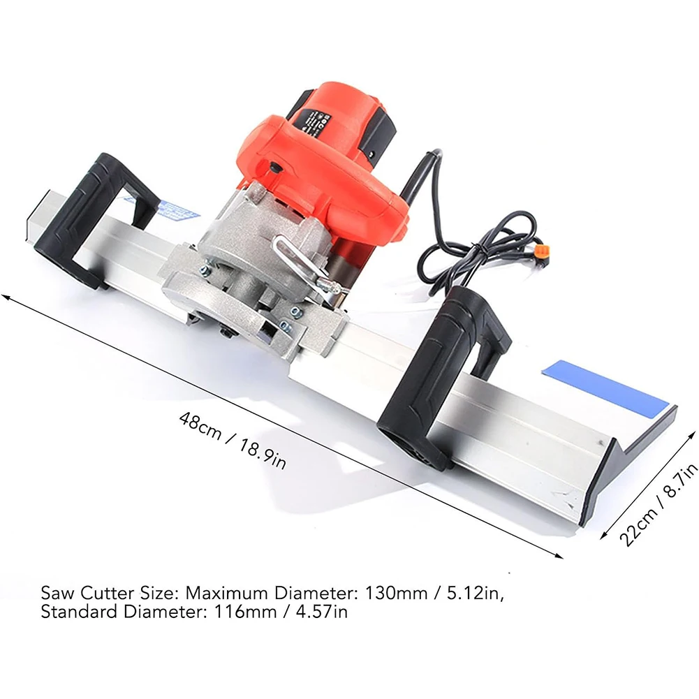 43 Degree Electric Ceramic Tile Chamfering Machine 13000rpm 1200W Suitable for Variety of Tile Sizes