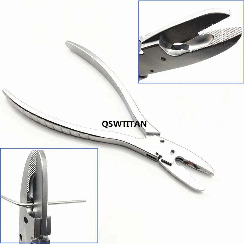 Orthopedic Wire Cutter Bending Forceps for Multifunctional Kirschner Wire Bone Scissors Veterinary Orthopedic Bending Pliers