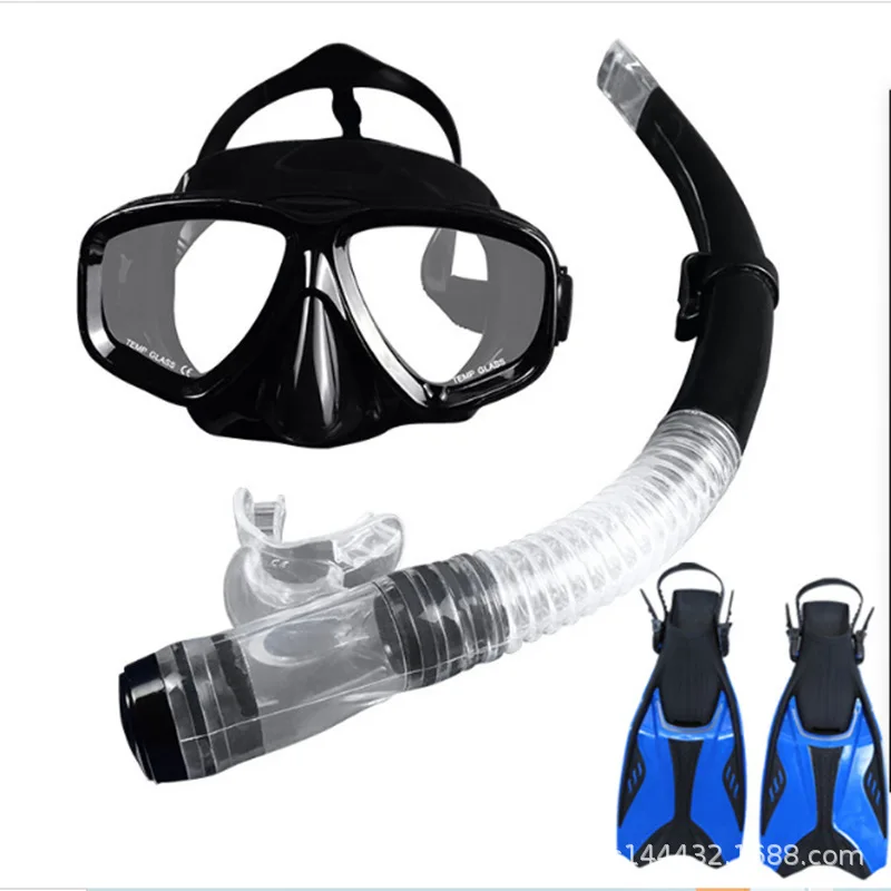 Snorkeling equipment, diving breathing three treasures set, water sports