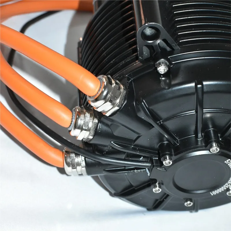 9000W with 1:2.37 reducer spline shaft