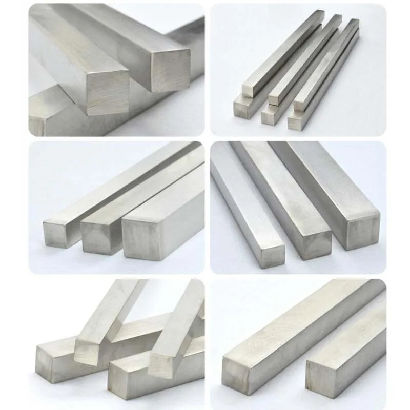 304 Stainless Steel Square Rod Bar 3mm 4mm 5mm 6mm  8mm 10mm MODEL MAKERS Length 500mm Square Bar