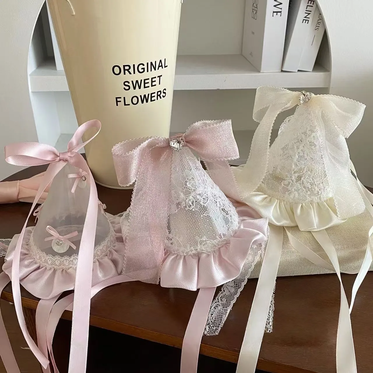 Minimalistische Spitzen-Mädchen-Baby-Prinzessinnenkrone Blumen-Diamant-Stirnband Kopfschmuck Kinder-Geburtstagsgeschenk Party-Kopfbedeckung Haaraccessoires – Detail 5