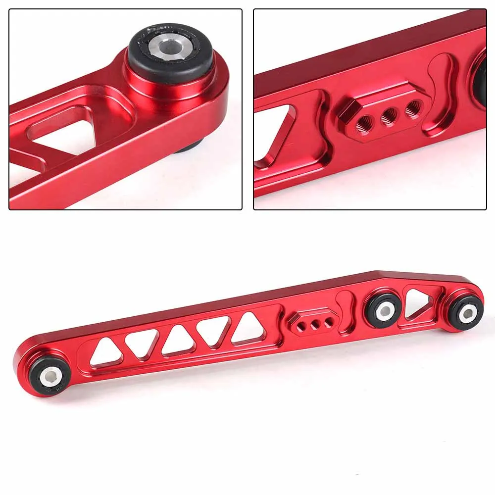 2PCs/Set Rear Lower Control Arm Subframe Brace Tie Bar ASR Kit for Honda Civic 96-00 EX SI JDM LCA EK EM Performance Suspension