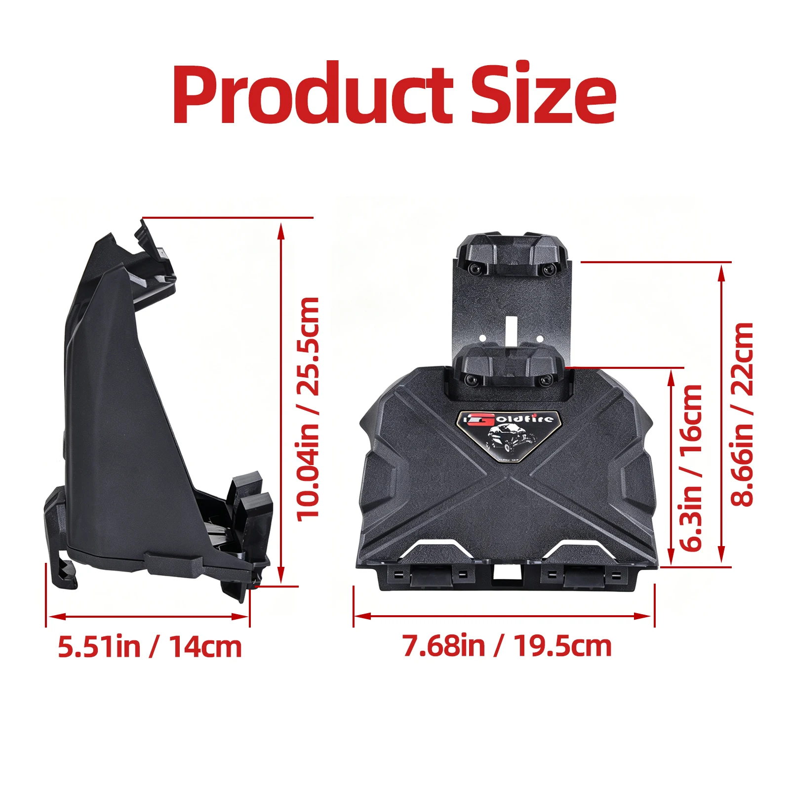 Rugged Anti-Vibration Tablet Holder with Secure Twist-Lock Arms – Heavy-Duty GPS Cradle for Can-Am Maverick X3