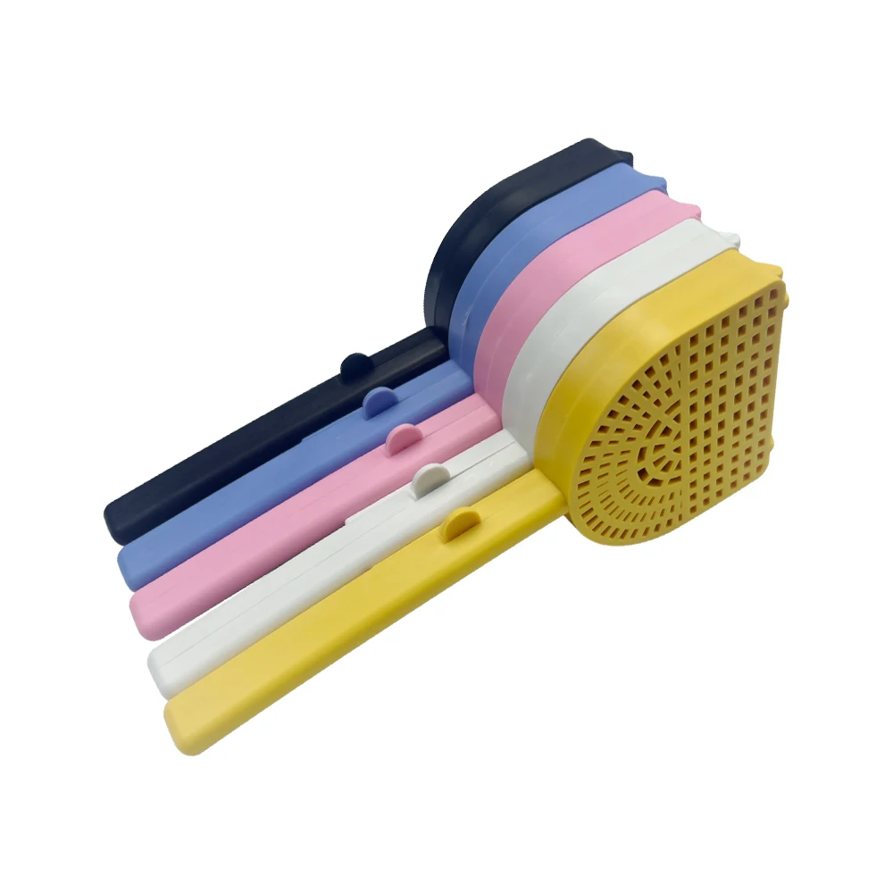 10pcs Dental Veneers Materials Clean Denture Wash Tray For Injection Molding Tooth Washing Racket For Porcelain Polishing Plate