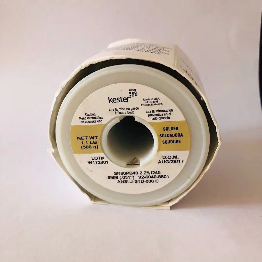 America Original Imported Kester Solder Wire SN60PB40 Wire Diameter 0.8mm Lead Solder Wire Without Washing