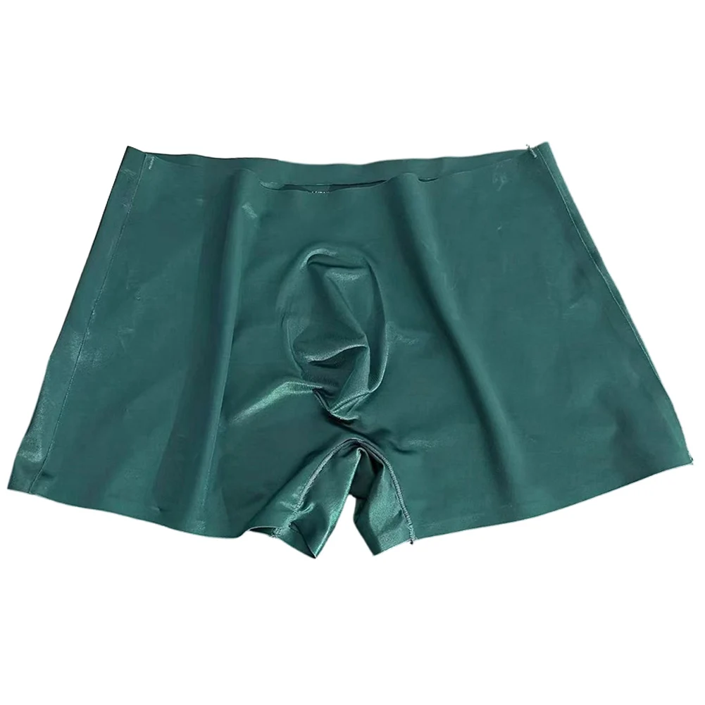 Bulge Pouch Seamless Boxer very hot lingerie Satin Silky Trunks Tight-fitting Breathable Solid Color For Gym Men's underpants