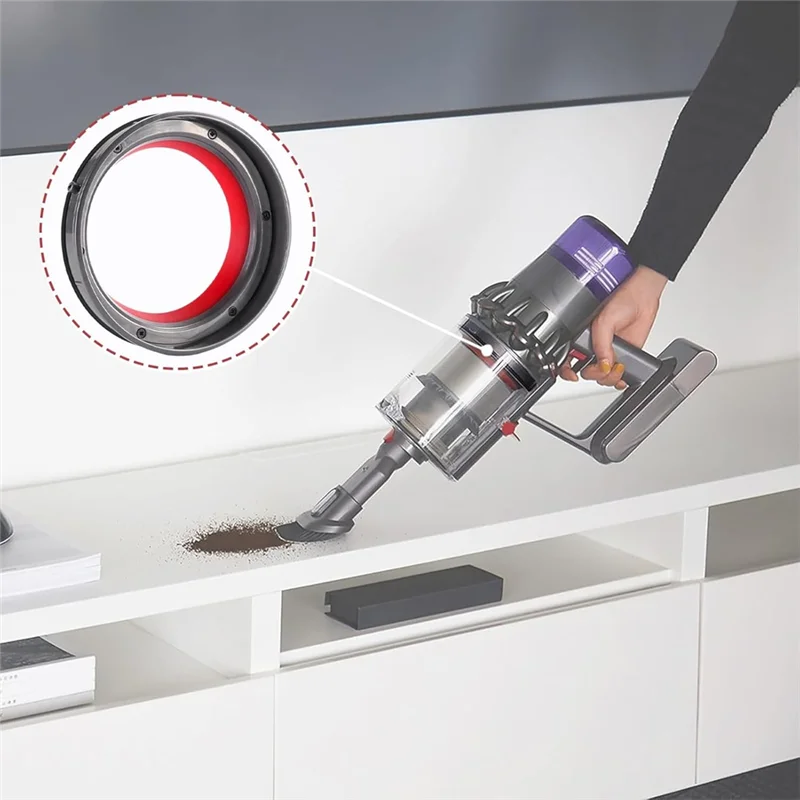 Śrubokręt T8 w zestawie, pierścień uszczelniający pojemnika na kurz do odkurzaczy Dyson V11 V15 Gen5 SV14 SV15 SV22, zamiennik pojemnika.