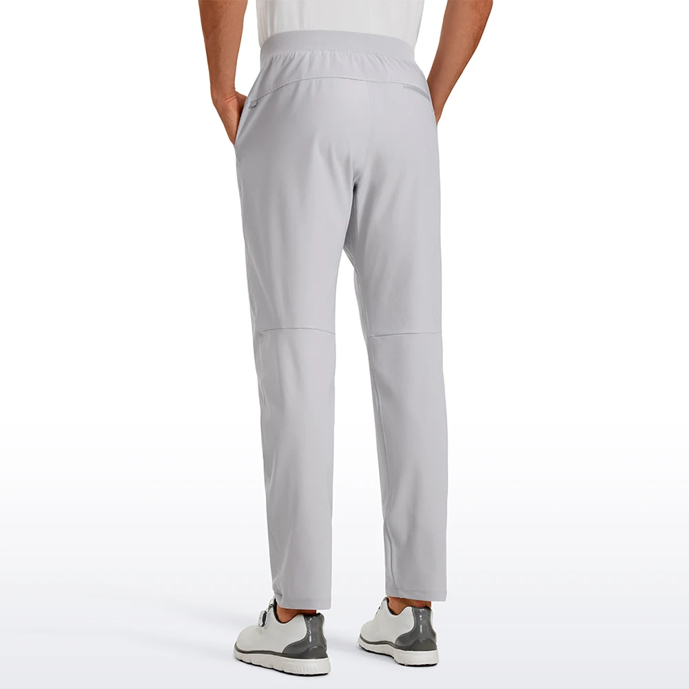 CRZ YOGA All Day Comfy Golf Pants for Men 31'' Quick Dry Lightweight Work Casual Pants with Pockets