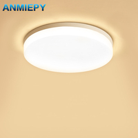 Ultra Thin LED Ceiling Lamp 48W 36W 24W 18W Modern Panel Light in Living room Bedroom Surface Mount Fixture Round  Square