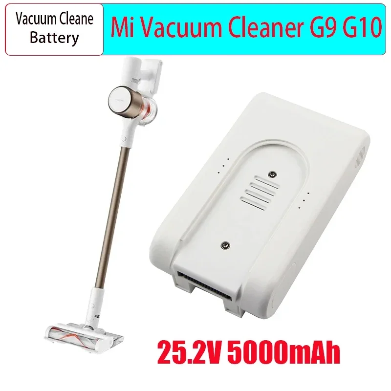 

NEW For Xiaomi Mijia G9 G10 T10 R10 Wireless Vacuum Cleaner 5000mAh Rechargeable Lithium-Ion Battery Pack Accessories