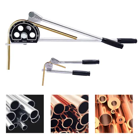 सिवर 3/4'' मैनुअल ट्यूब पाइप बेंडर 180° प्लंबिंग उपकरण स्टील, कॉपर और एल्युमीनियम के लिए कई क्षेत्रों में उपयोग किया जाता है 12 best sales ट्यूब उपकरण - №6