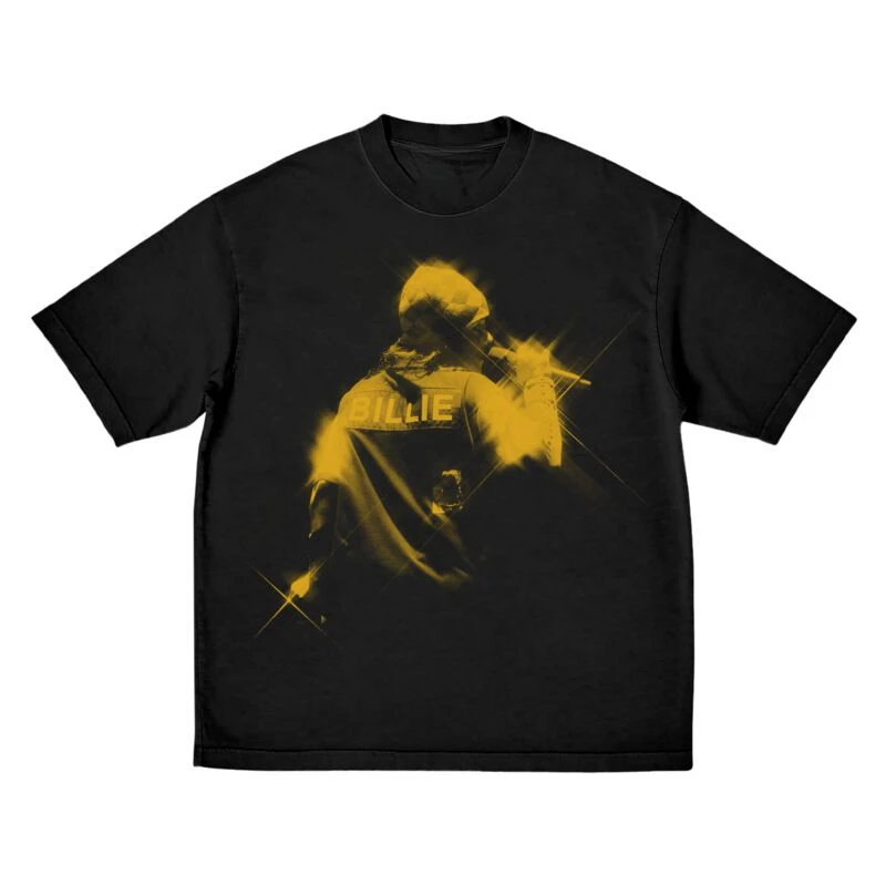 Not A Crush Billie Eilish Band T-Shirt 100% Cotton Graphic Tee Men Women Summer Streetwear Top