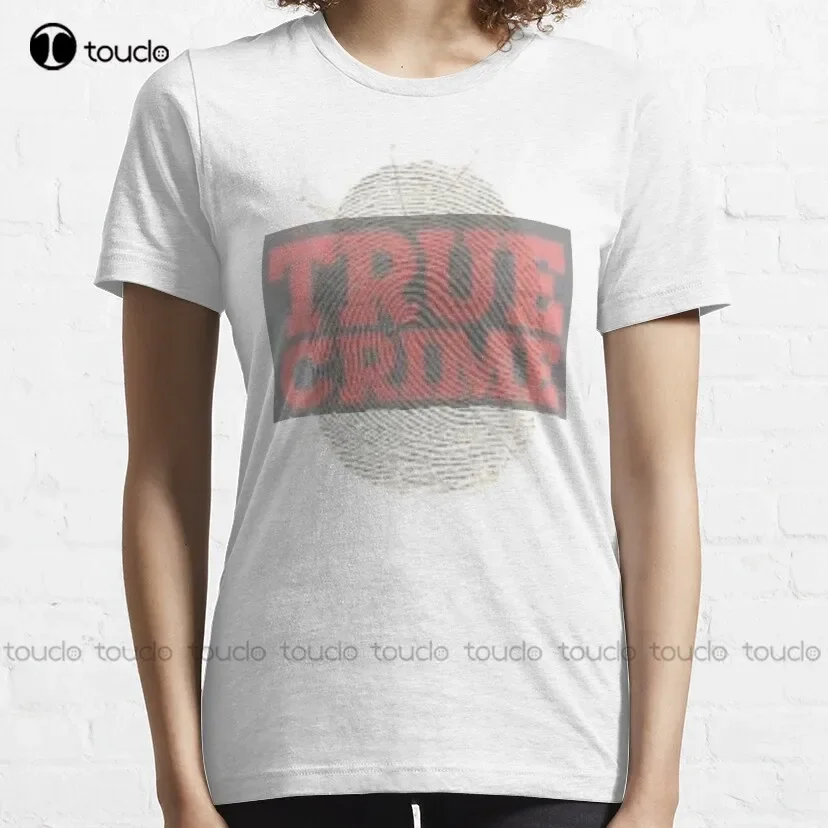 Ask Me About True Crime Podcasts, Anatomy Of A Fingerprint Classic T-Shirt Teacher Shirt Outdoor Simple Vintag Casual T Shirts