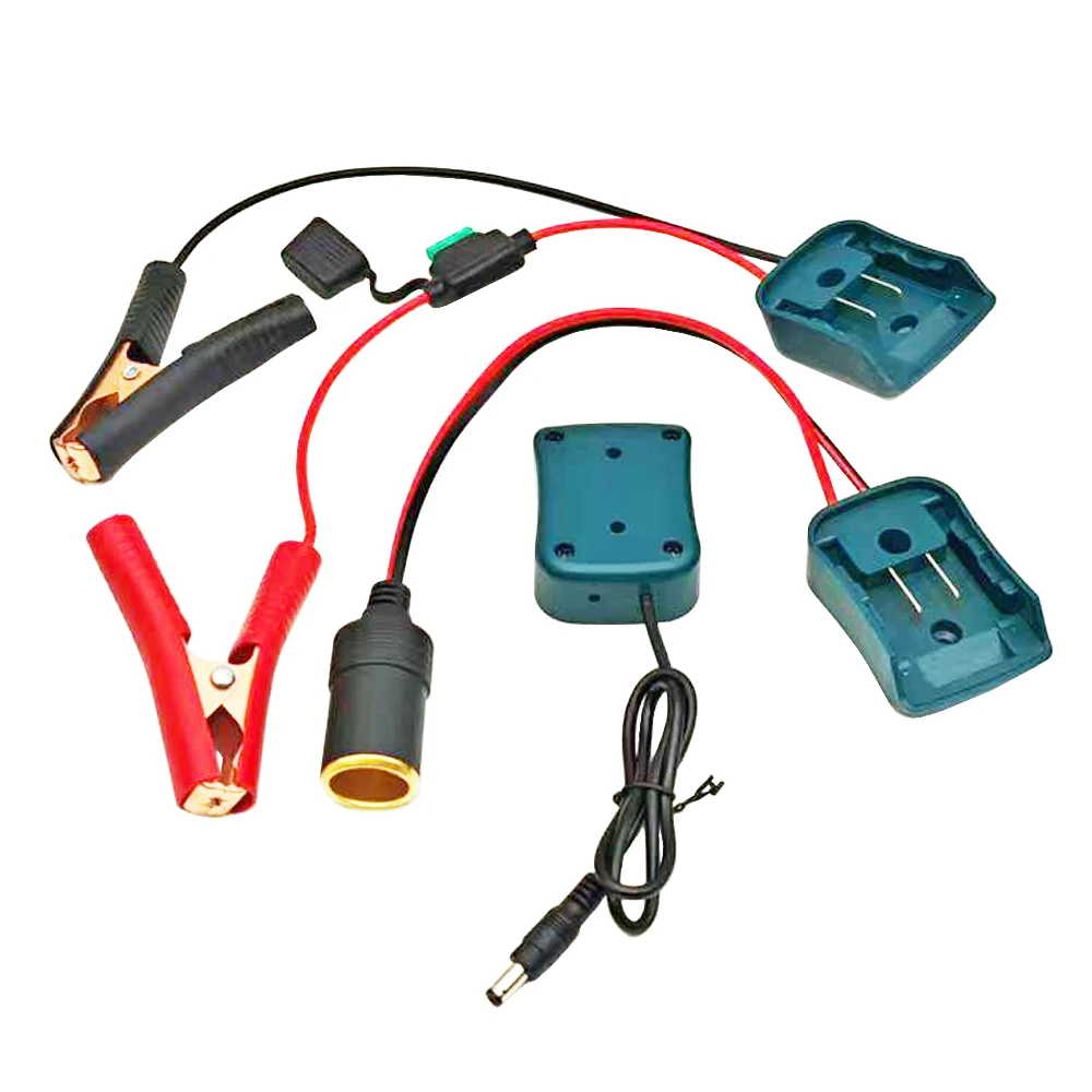 Für Makita 10,8 V 12 V Li-Ion Batterie Fall Externe Netzteil DIY Stecker Adapter Dock Halter BL1021B Auto Notfall start
