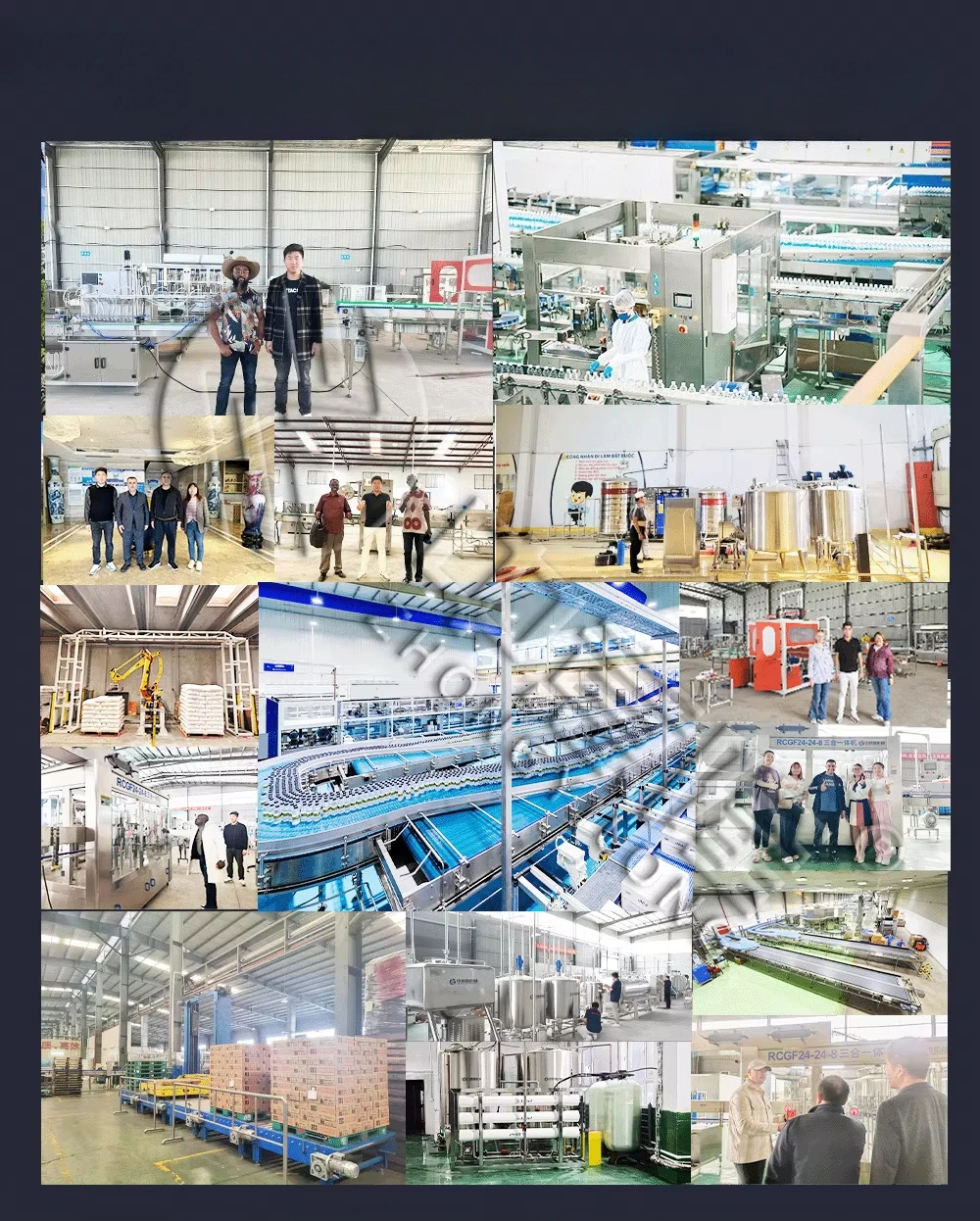 نظام ترشيح منقي المياه أوتوماتيكي 500 لتر 1000 لتر 2000 رطل