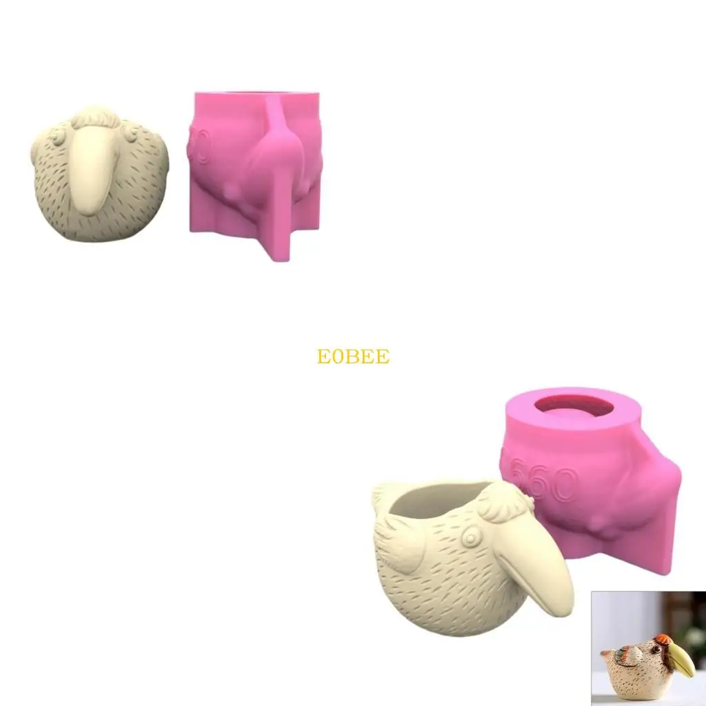 

E0BE Concrete Molds Shaped Vase Mold for Making Vase Planter