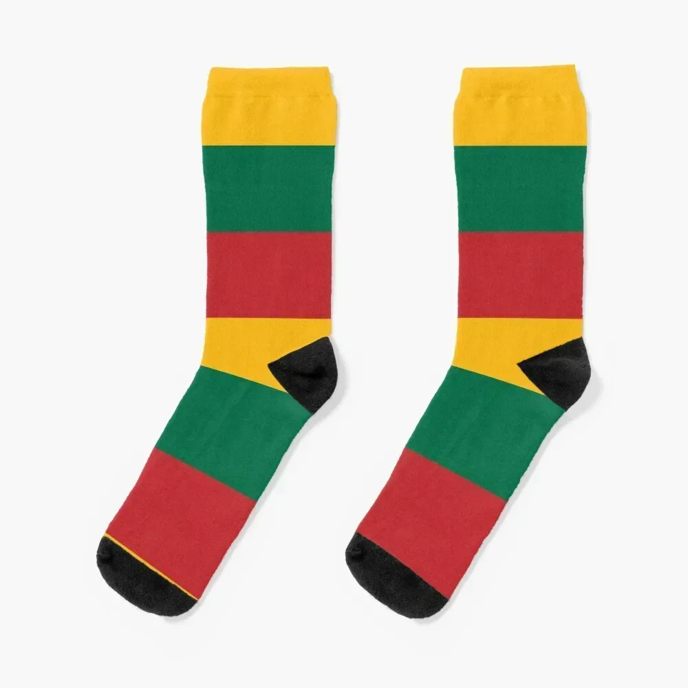 Lithuania flag Socks christmass gift luxe short Socks Ladies Men's