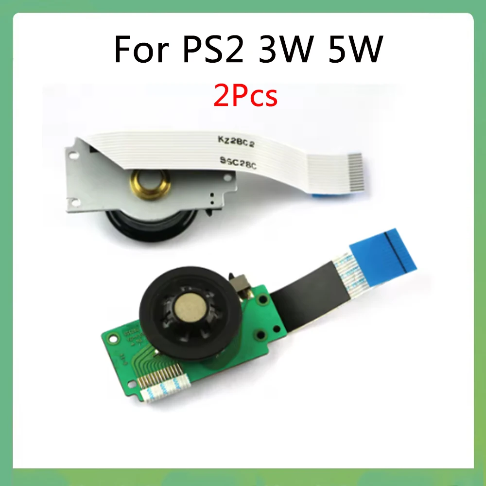 Bandeja de unidade óptica de motor grande, 2 peças originais para ps2 3w 5w, acessório de substituição para reparo de motor grande para playstation 2 30000 50000