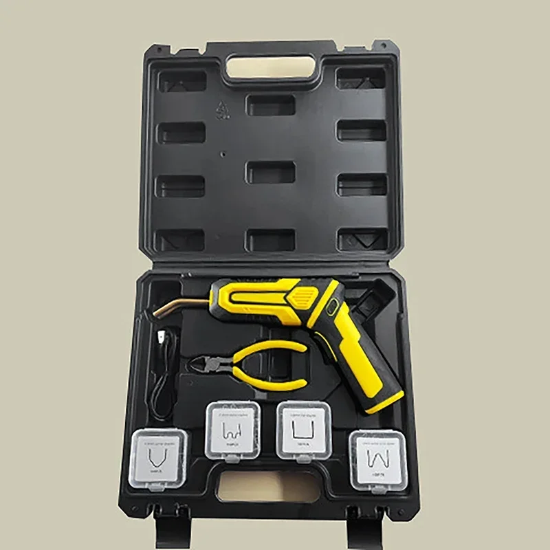 Welding Tool Kit Cordless Portable Plastic Welding Torch Lithium Battery Plastic Welder With Parts Home Repair Welding Equipment