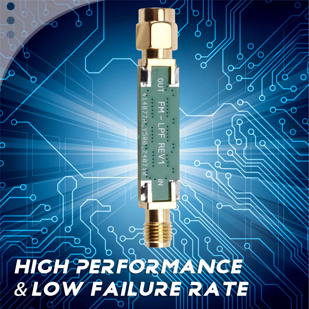 1Pcs FM LPF Low Pass Filter Low-Pass Filter Only for Receive FM Signals Rare