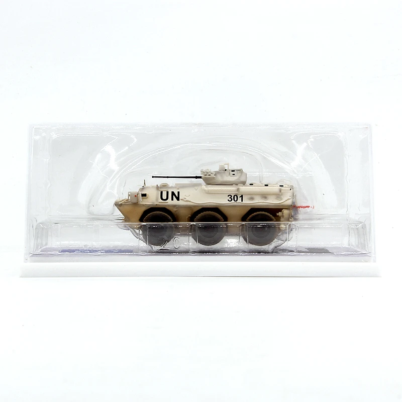 Modèle de véhicule blindé à roues ZSL-92B chinois 1/72, Force de maintien de la paix de l'ONU, Peinture Modèle de collection de produits finis