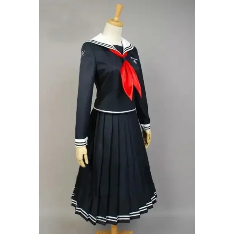 FC6Anime Danganronpa Dangan-Ronpa 2 Toko Fukawa Cosplay Costume School Uniform Halloween Party costumes Dangan-Ronpa Cosplay@FC8