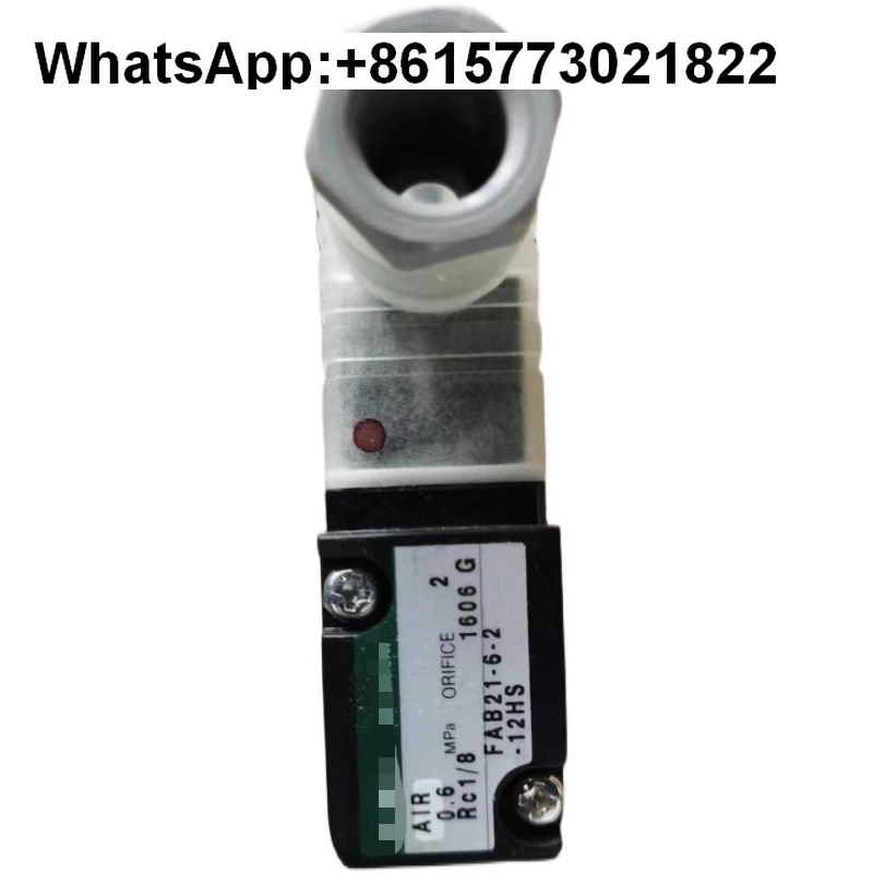 

For CKD FAB 21 - 6-2-12 HS RC1/8 DC24V Original Air Valve