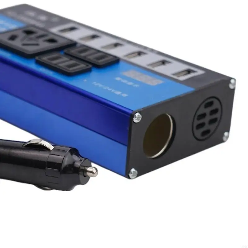 Truck Car Power Supply Inverter Charging Adapter, Converts 12V/24V To 110V/220V New