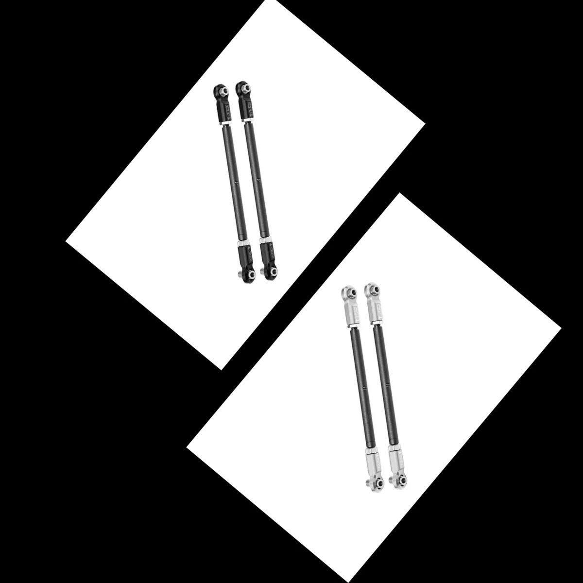 

GPM Carbon Steel Adjust Front Steering Rod &7075 Alloy Ends TRAXXAS X-Maxx Funco 109076-4