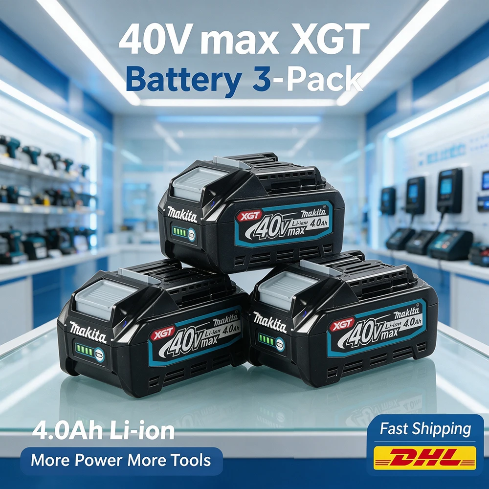 Nova Bateria de Lítio Makita 4 - Makita Power Tools Xgt avaliação e preço