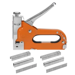 3 In 1 Nail Gun DIY Furniture Construction Stapler Upholstery Staple Gun With 600 Staples Home Decor Carpentry Tools