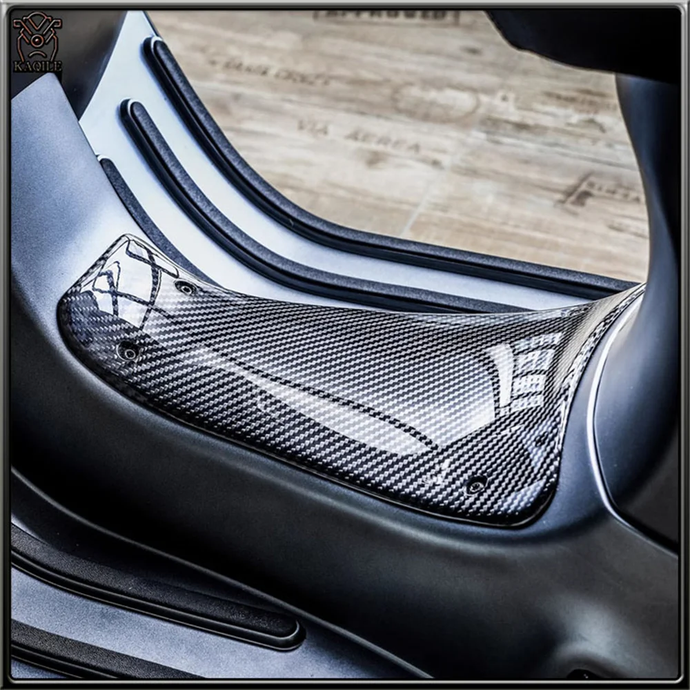 

100% чистые карбоновые накладки на центральные подножки для VESPA GTS300 GTS GTV GTV300 HPE, аксессуары для мотоциклов