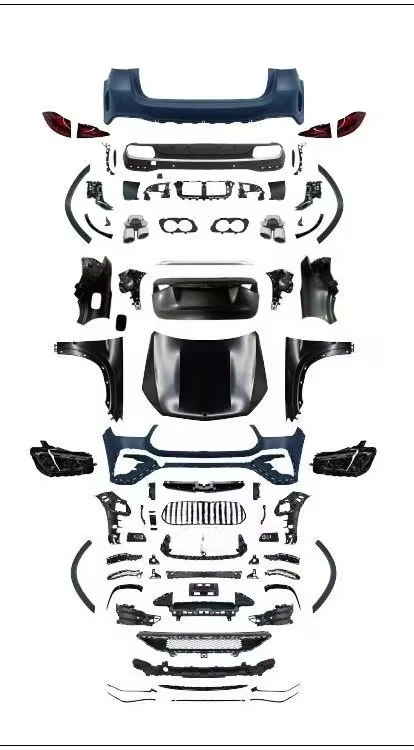 STLF New Professional Convertion Kit 12-19 ML/GLE W166 Upgrade to GLE AMG53 2024+ W167 Facelift Bodykit Grill Front Rear Bumper