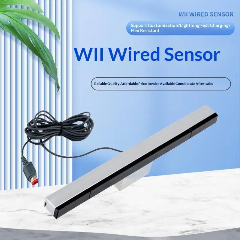 Wired Motion Sensor Receiver with Extension Cord Easy Installation 1PC for Office Corridor Intrusion Detection