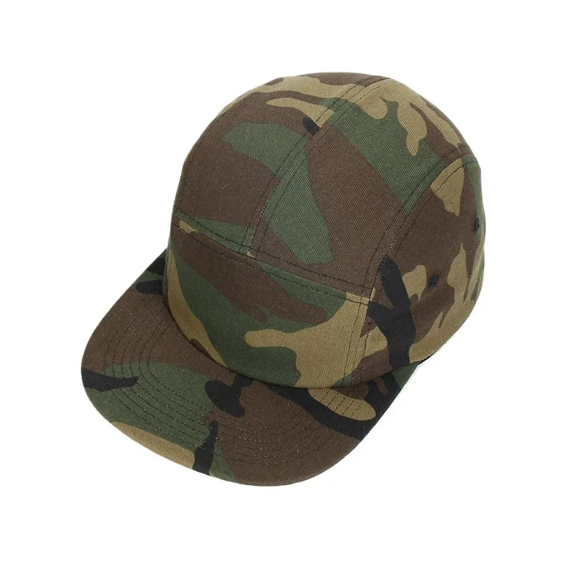 Fedoryn Custom Embroidery Flying Cap Cotton 5-panel Camping Hat Flat Brim Baseball Cap Design Print Skateboard Cap Wholesale