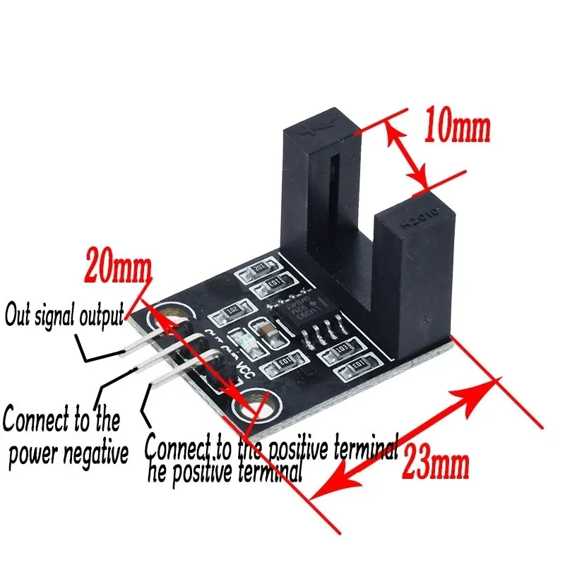 Speed Sensor Module Tacho Sensor Slot-type Optocoupler Tacho-generator Counter Module for arduino 51 AVR PIC 3.3V-5V Diy Kit