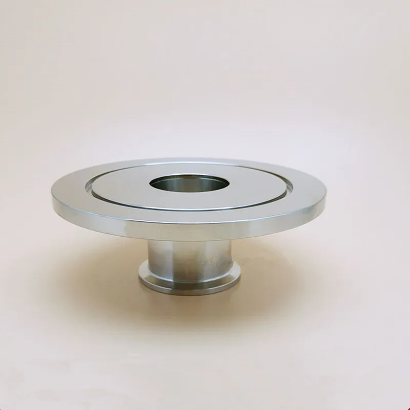 KF60 KF80 KF10 Vacuum Tri Clamp Reducer Large and Small Head SS304 Stainless Steel Pipe Fitting Reducing Joint Adapter