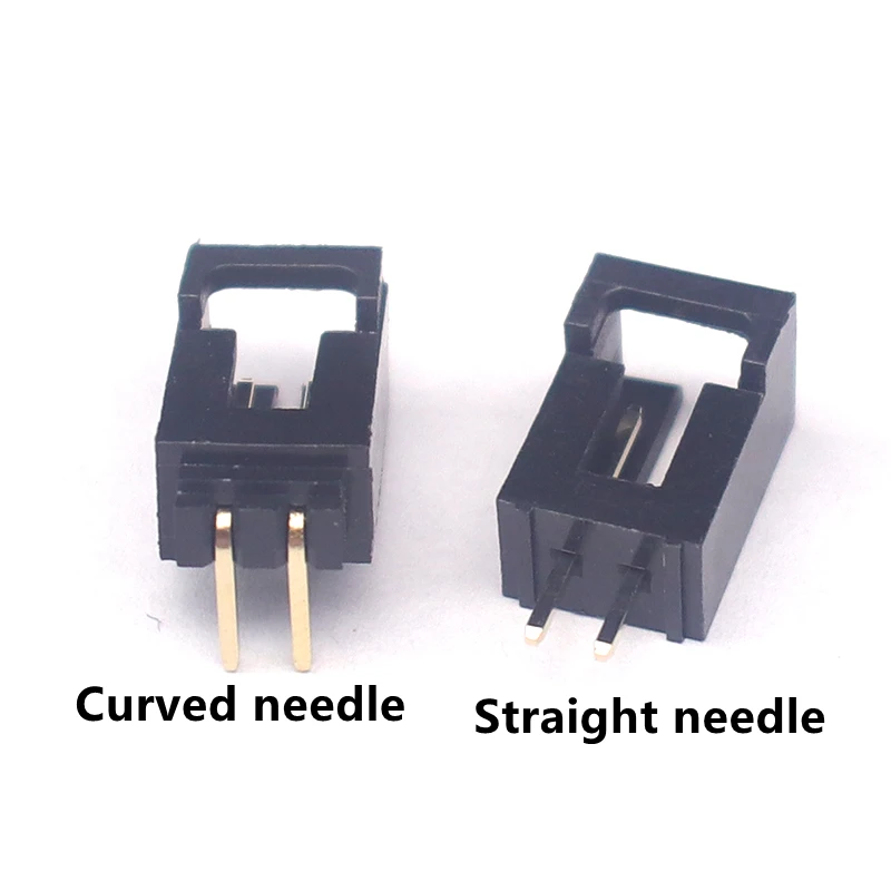 10/50set/pcs Mx2.54 Tjc8 Connector Straight/curved Needle+housing+terminal 2p 3p 4p 6p-12pin With Belt Single Row
